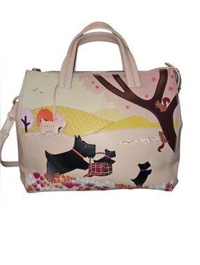 RADLEY LONDON "OVER THE HILLS AND FAR AWAY" MD MULTI-WAY INCLUDES WALLET. NWT.